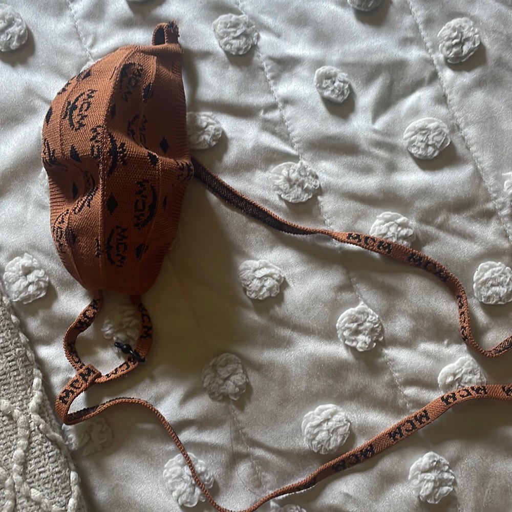 Authentic MCM knitted Covid mask